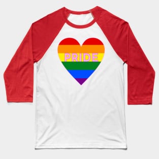 Pride, Pride Heart Baseball T-Shirt